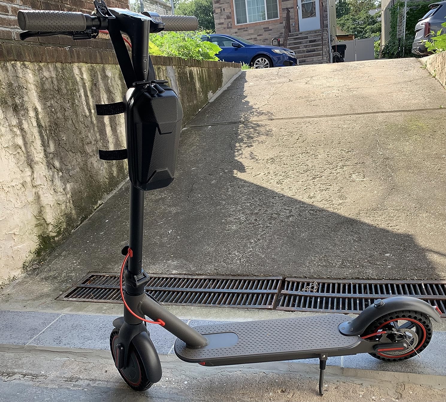 Greevego electric scooter rider photo 7